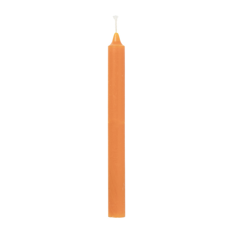 Dinerkaars rustiek - oranje - ø2x24 cm