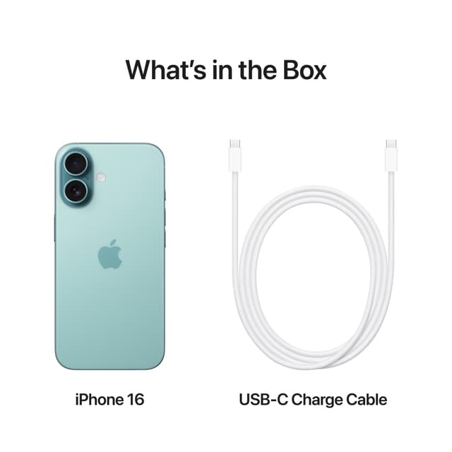 iPhone 16 – 5G smartphone 256GB blågrøn