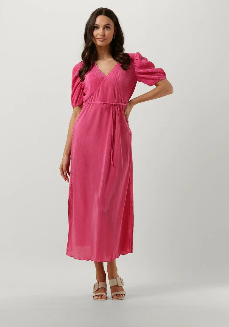 FREEBIRD roze freebird midi jurk gayla one