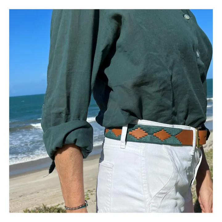 De Las Pampas Ceinture  Asado | Vert