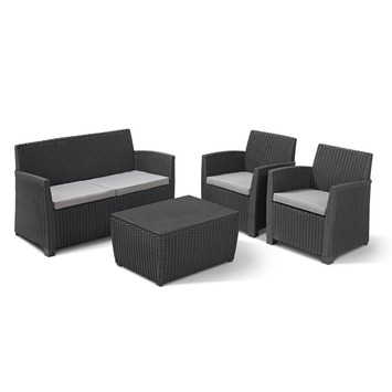KETER Loungeset Mia incl. kussenbox