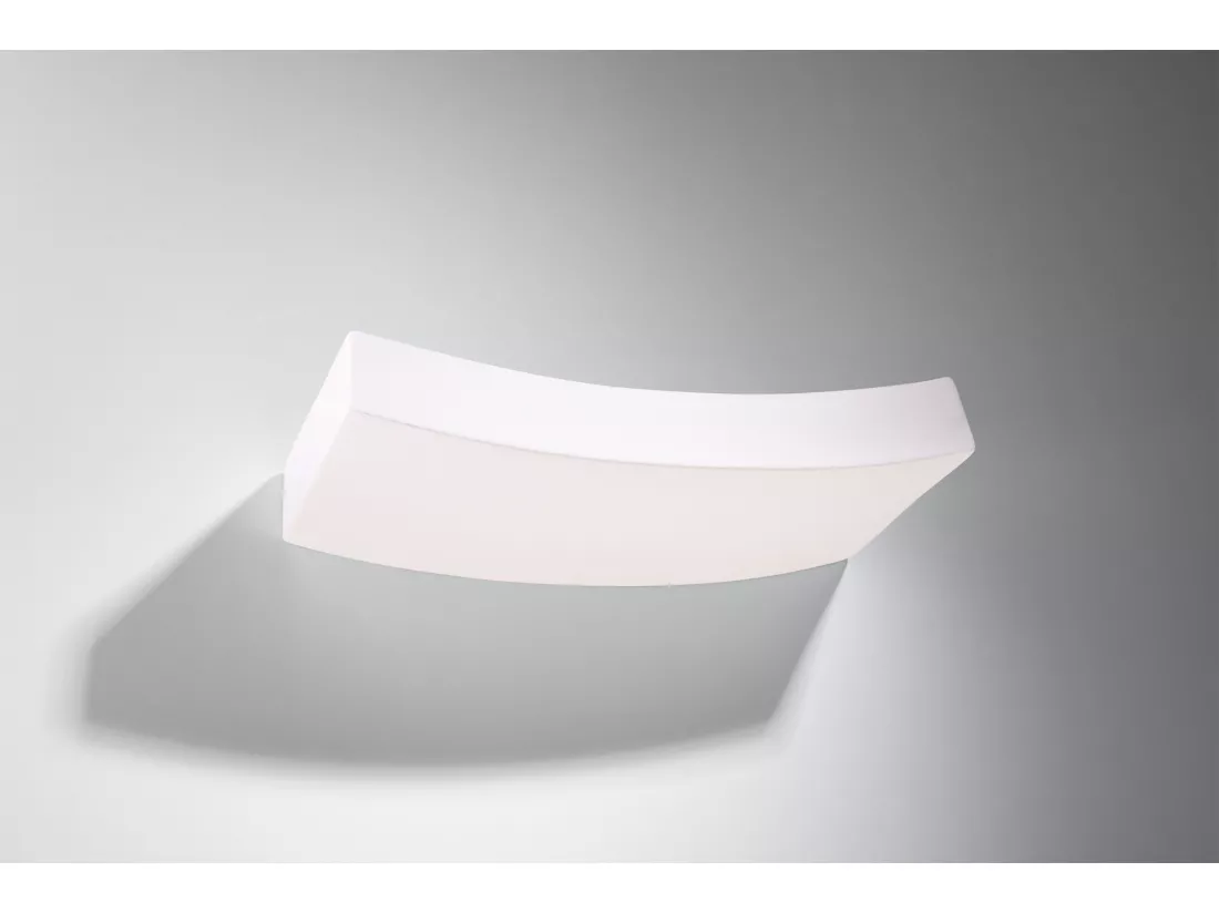 Sollux HATTOR Applique Plaster Uplighters Blanc G9