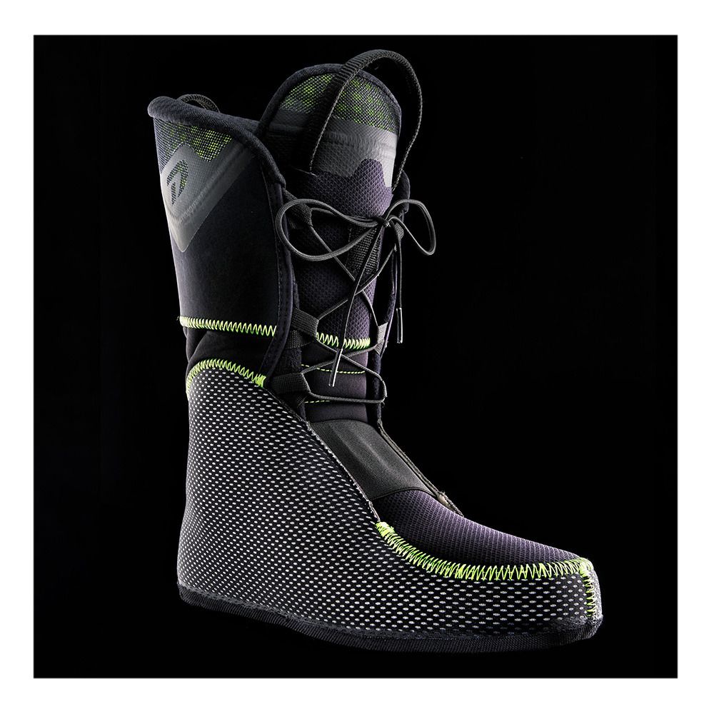 Dalbello QUANTUM FREE 110 - Chaussures ski randonné blk/acid yello