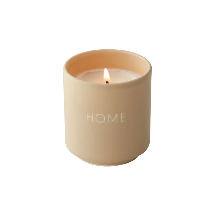 Design Letters - Duftkerze klein, Home / beige