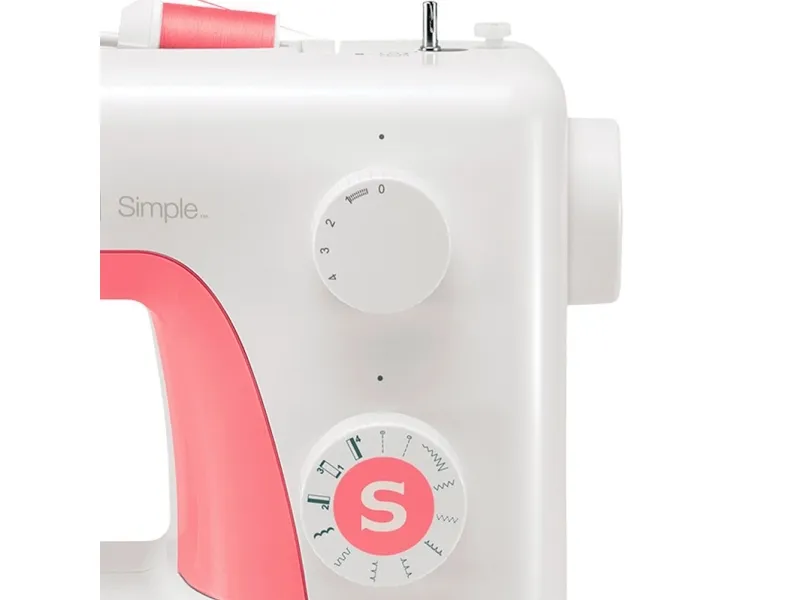 Singer Simple 3210 - Symaskine - 10 søm - 1 fire-trins knaphul