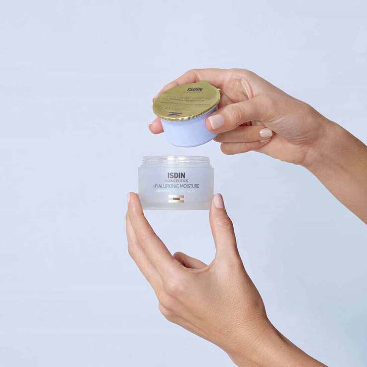 ISDIN Isdinceutics Hyaluron Moisture für normale bis trockene Haut Creme, 50 g