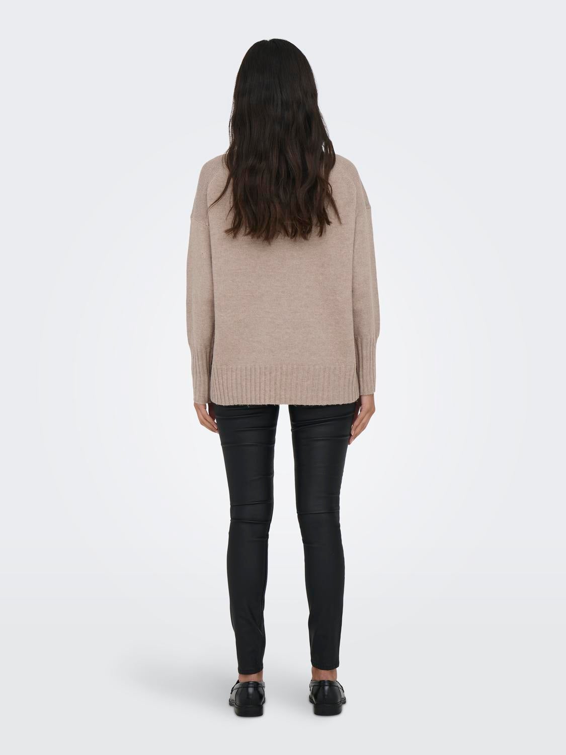 ONLGABRIEL Strickpullover Mocha Meringue