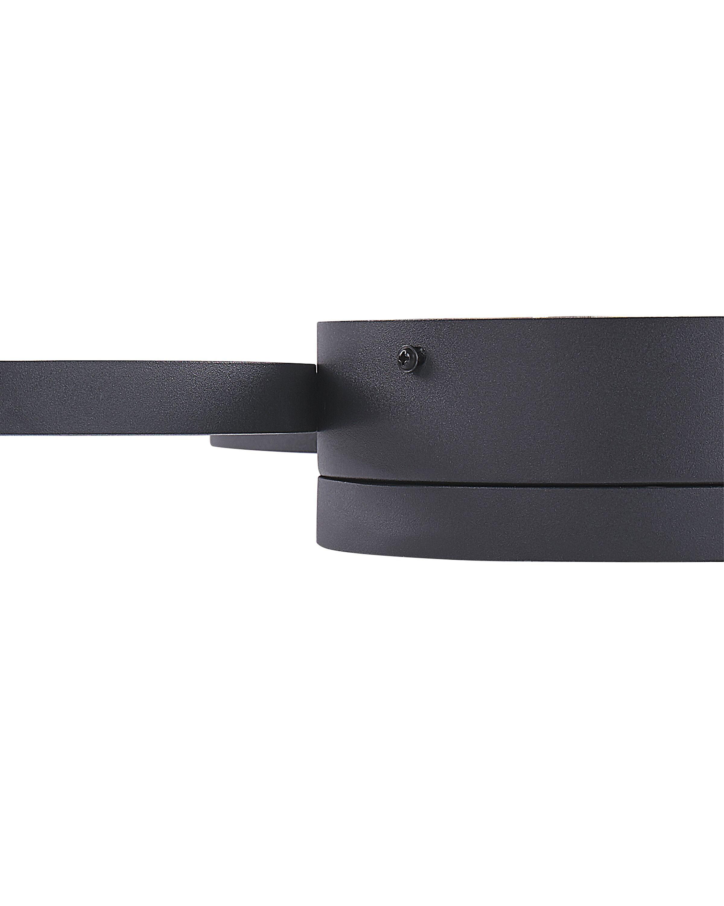 LED plafondlamp AGNAT Metaal Zwart