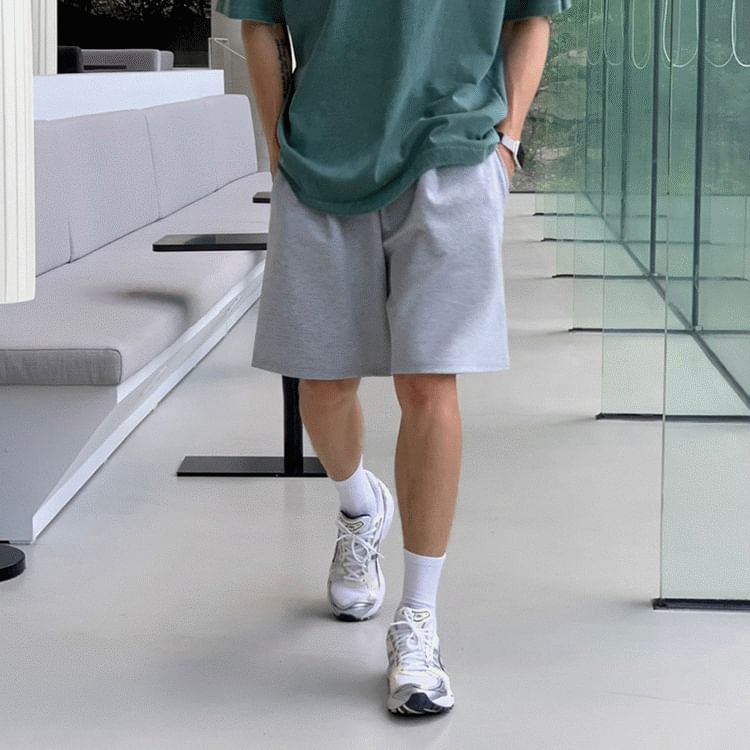 MRCYC - Hoge taille effen joggingbroek