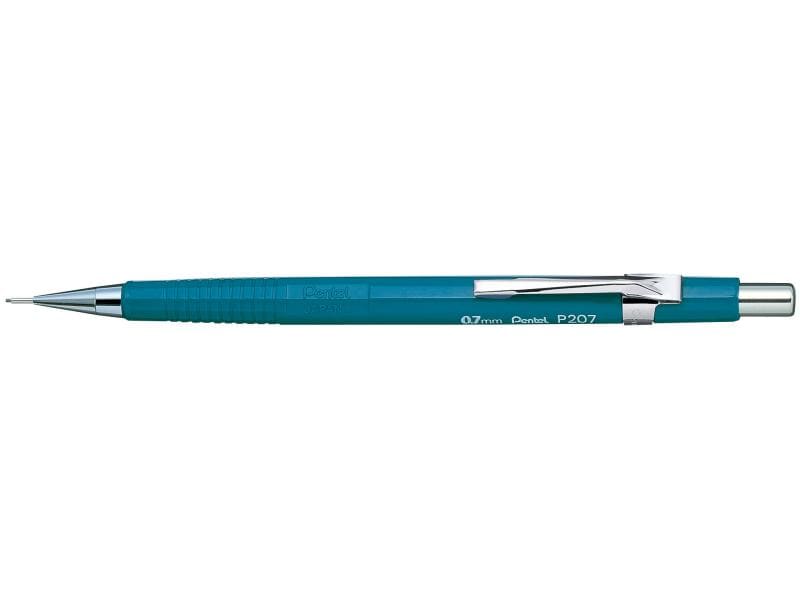 pentel Minenbleistift Sharp HB, 0.7 mm, Blau Bleistift mit Mine