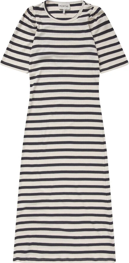 MUNTHE ORAN Organic Cotton Dress Navy