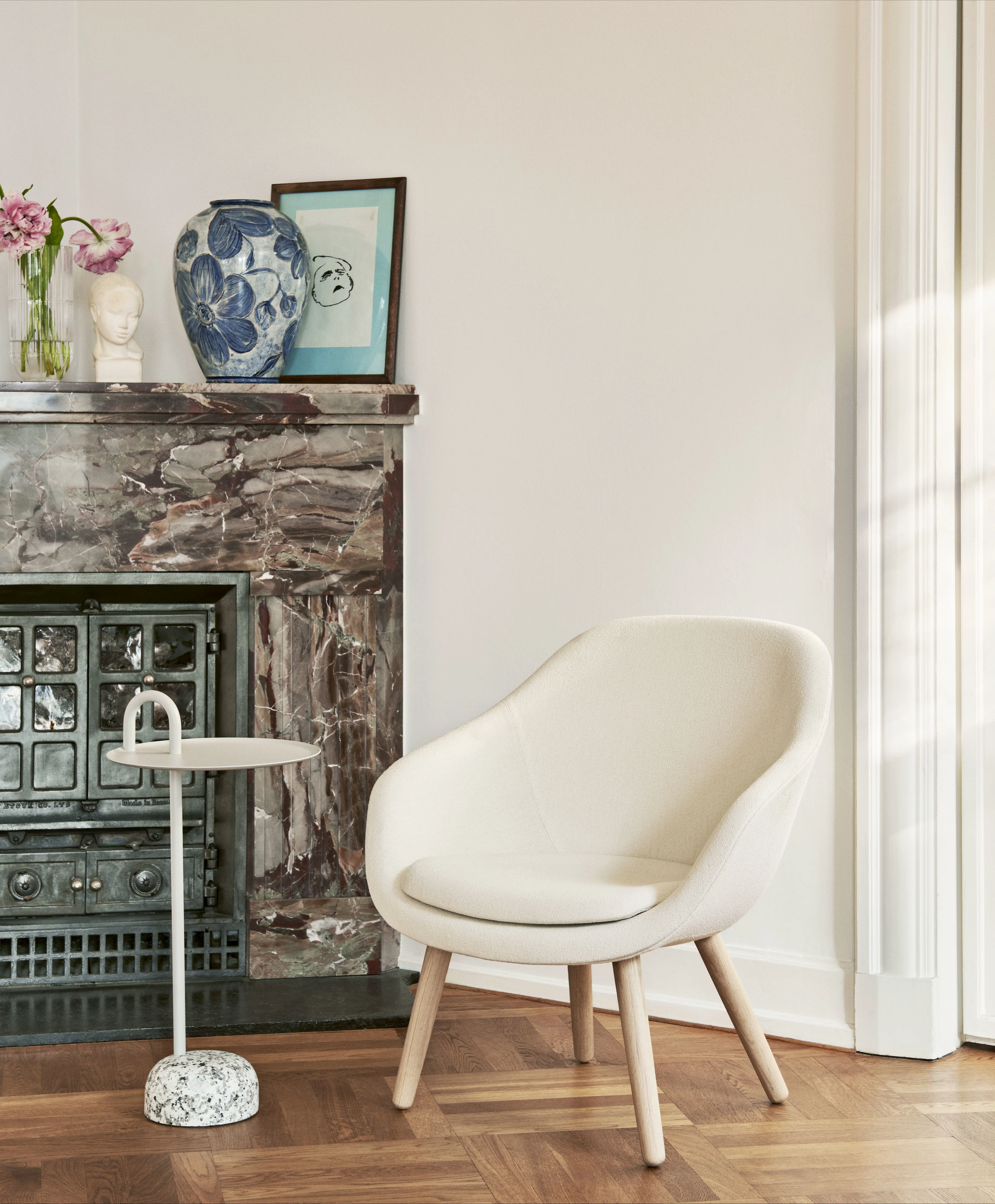 BOWLER - Table d'appoint métal | Noir