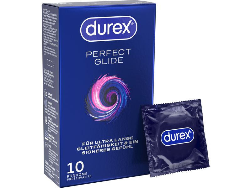 Durex Kondome Perfect Glide 10 Stück Perfect Glide Präservative