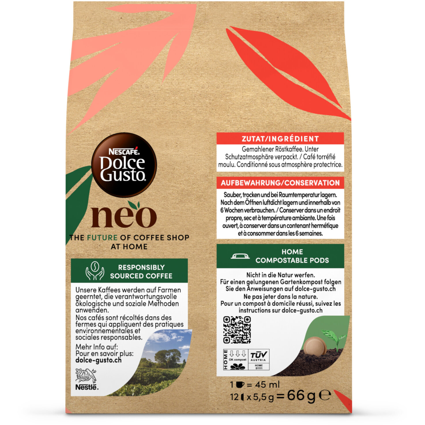 NEO Dolce Gusto Espresso 12 Pods