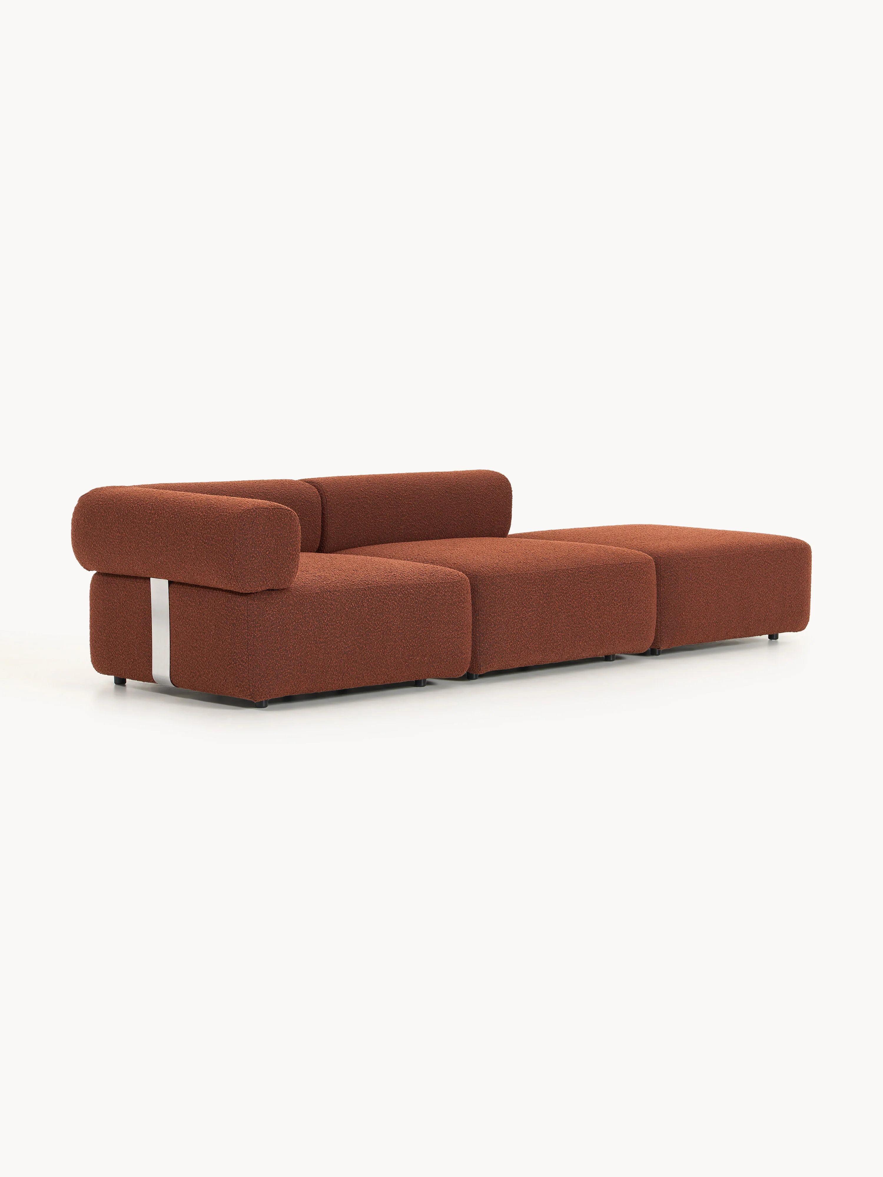 Modulaire bouclé poef Anton