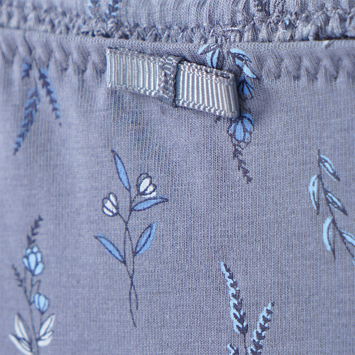 Gina Benotti 4 Damen Pantys aus Baumwolle schwarz / weiss / blau