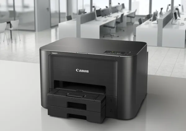 Canon MAXIFY iB4150 - Printer - farve - Duplex - blækprinter - A4/Legal - 600 x 1200 dpi - op til 24 ipm (mono) / op til 15.5 ipm (farve) - kapacitet: 500 ark - USB 2.0, LAN, Wi-Fi(n)