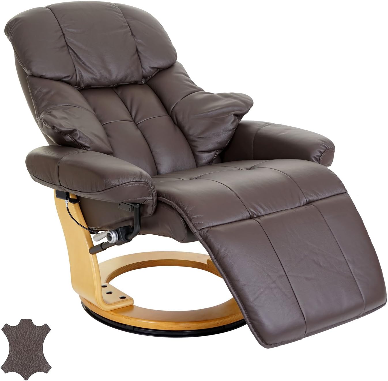 Robas Lund Relaxsessel Calgary 2 Leder braun 64021BN5