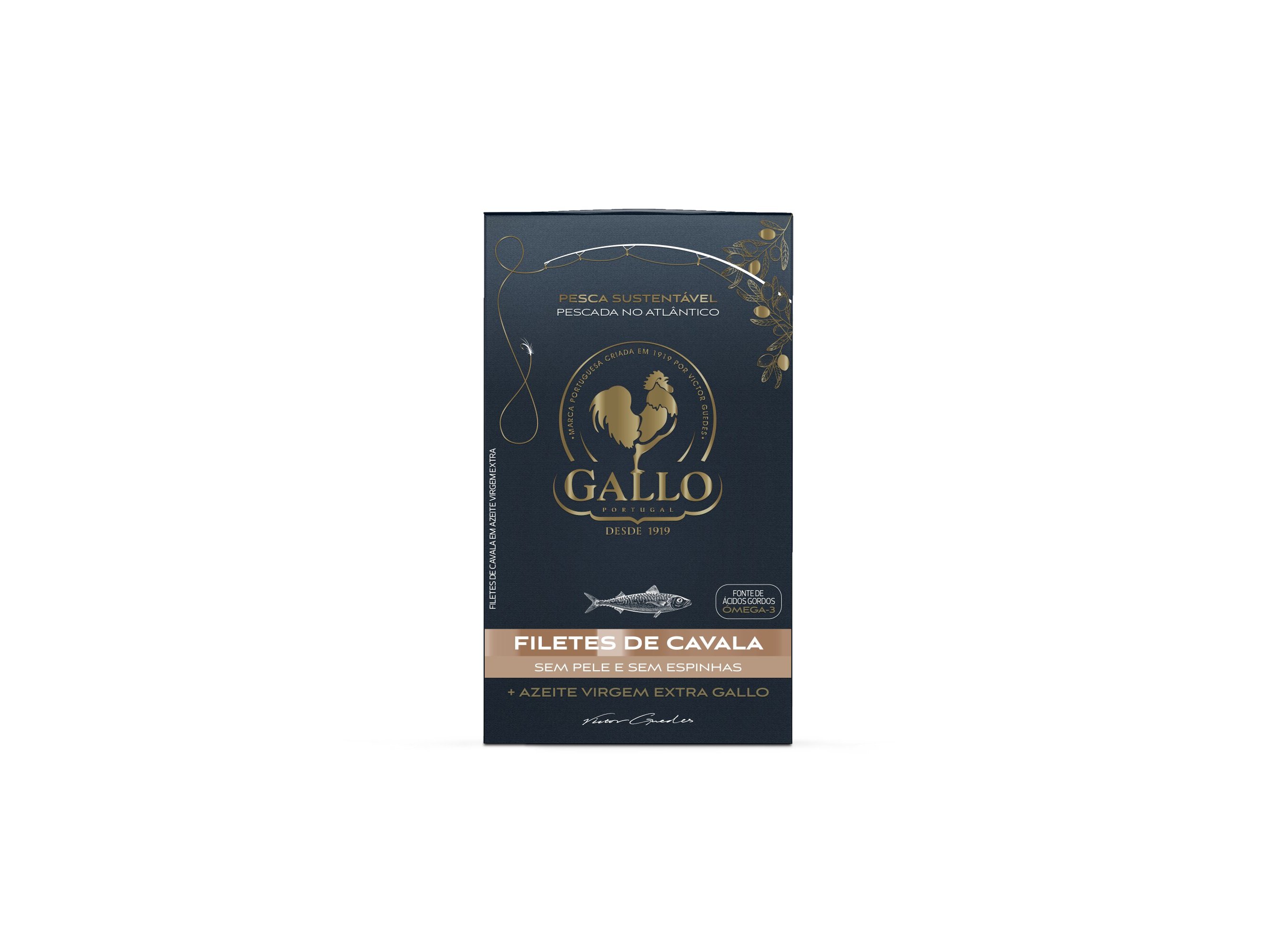 FILETE CAVALA GALLO AZEITE VE 120(85)G