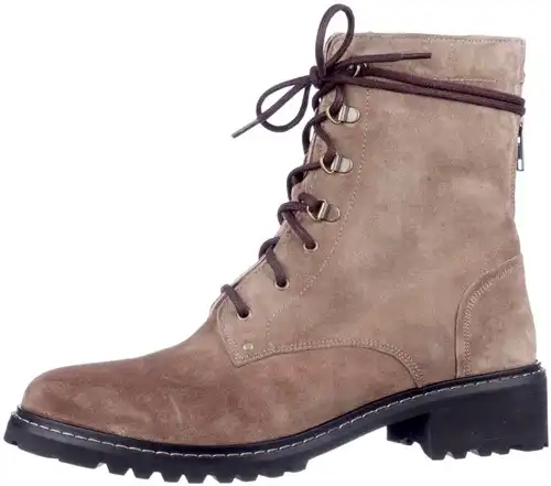 1434-70 K Verhulst taupe - maat 38 veterboot taupe - maat 38 Calandschoen
