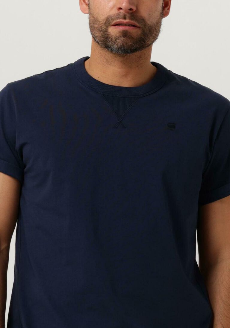 G-STAR RAW donkerblauwe g-star raw t-shirt nifous r t