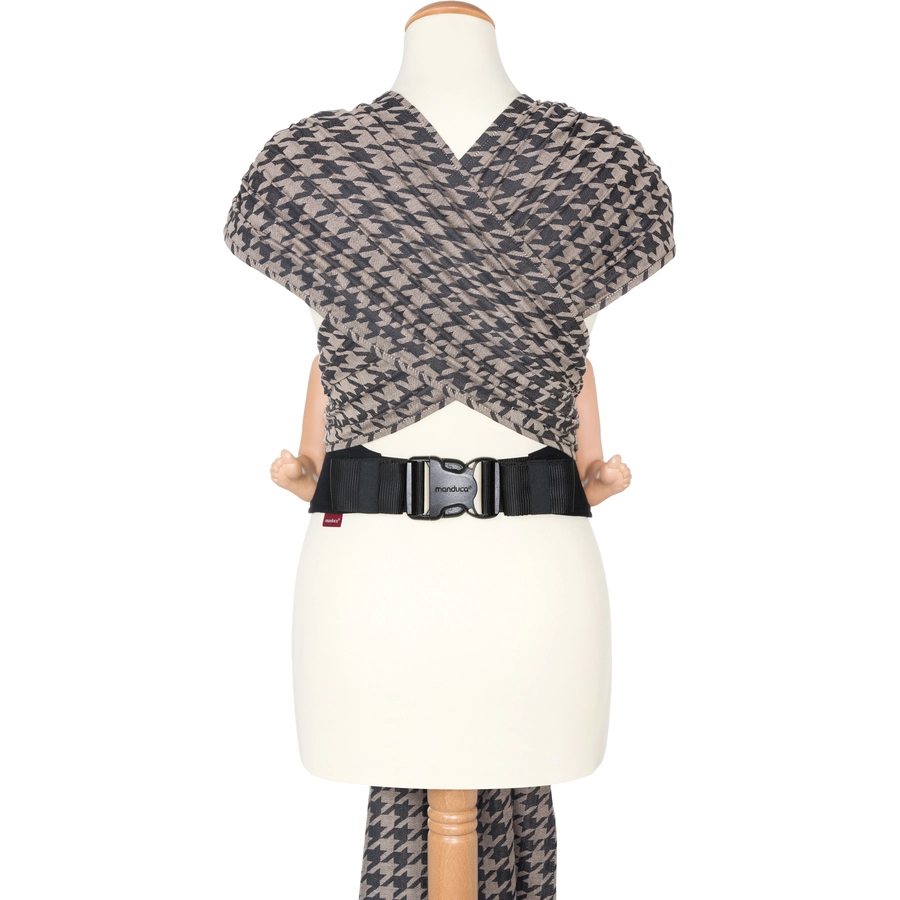 manduca Babytrage Twist Regular by bellybutton PepitaBlack