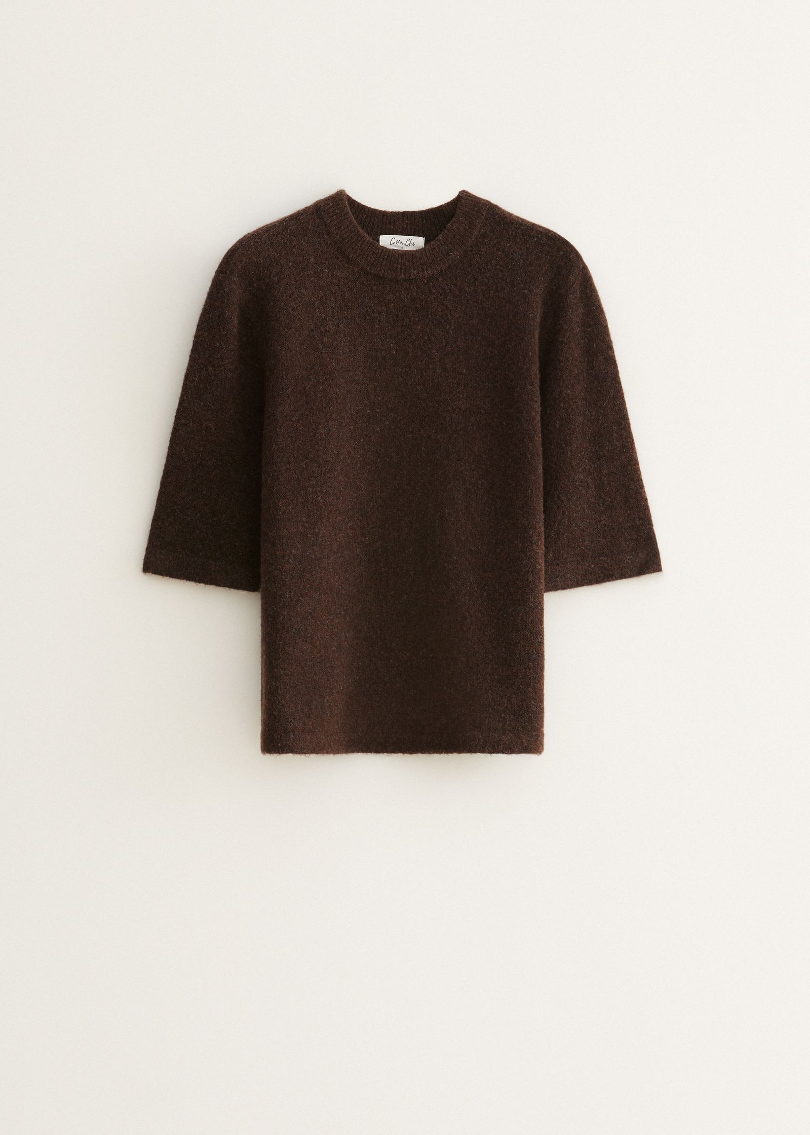 Zachte trui met crewneck