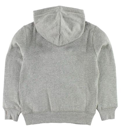 Polo Ralph Lauren Kapuzenjacke - Sweat - Graumeliert m. Logo
