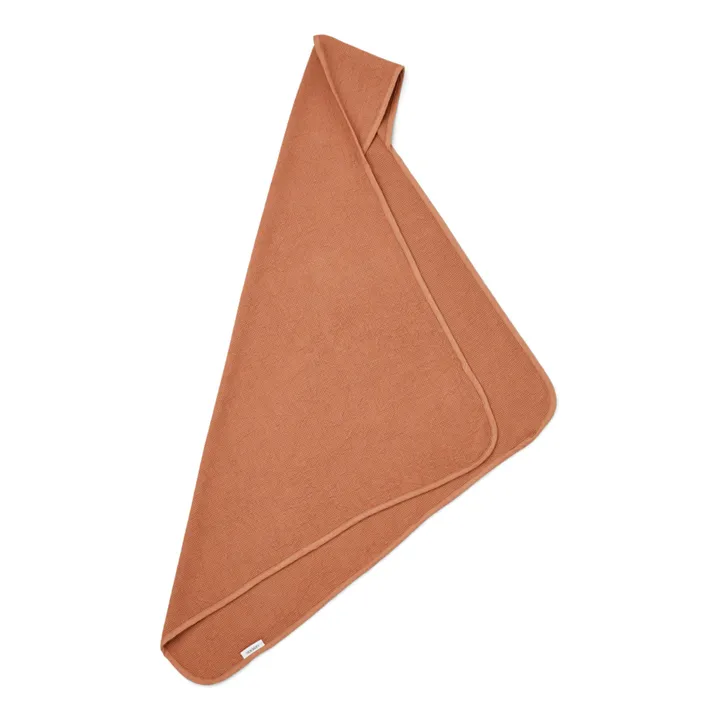 Liewood Cape de bain Caro en coton bio | Rose