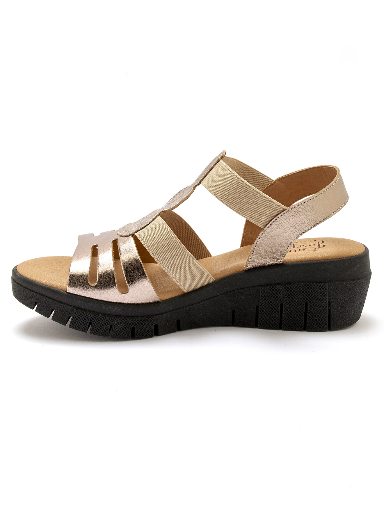 Sandales élastiquées à aérosemelle®