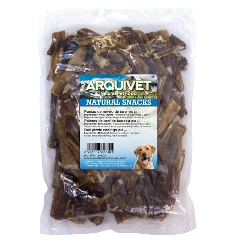 Pontas nervosas para cães, sabor neutro.