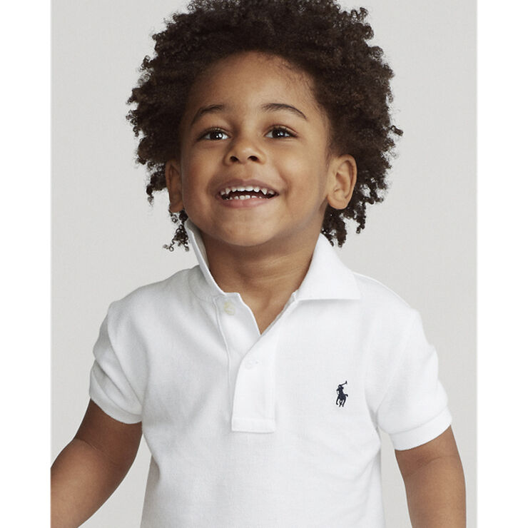 Polo Ralph Lauren The Iconic Mesh Polo Shirt Hvid