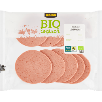 Jumbo Biologisch Leverworst ca. 120 g