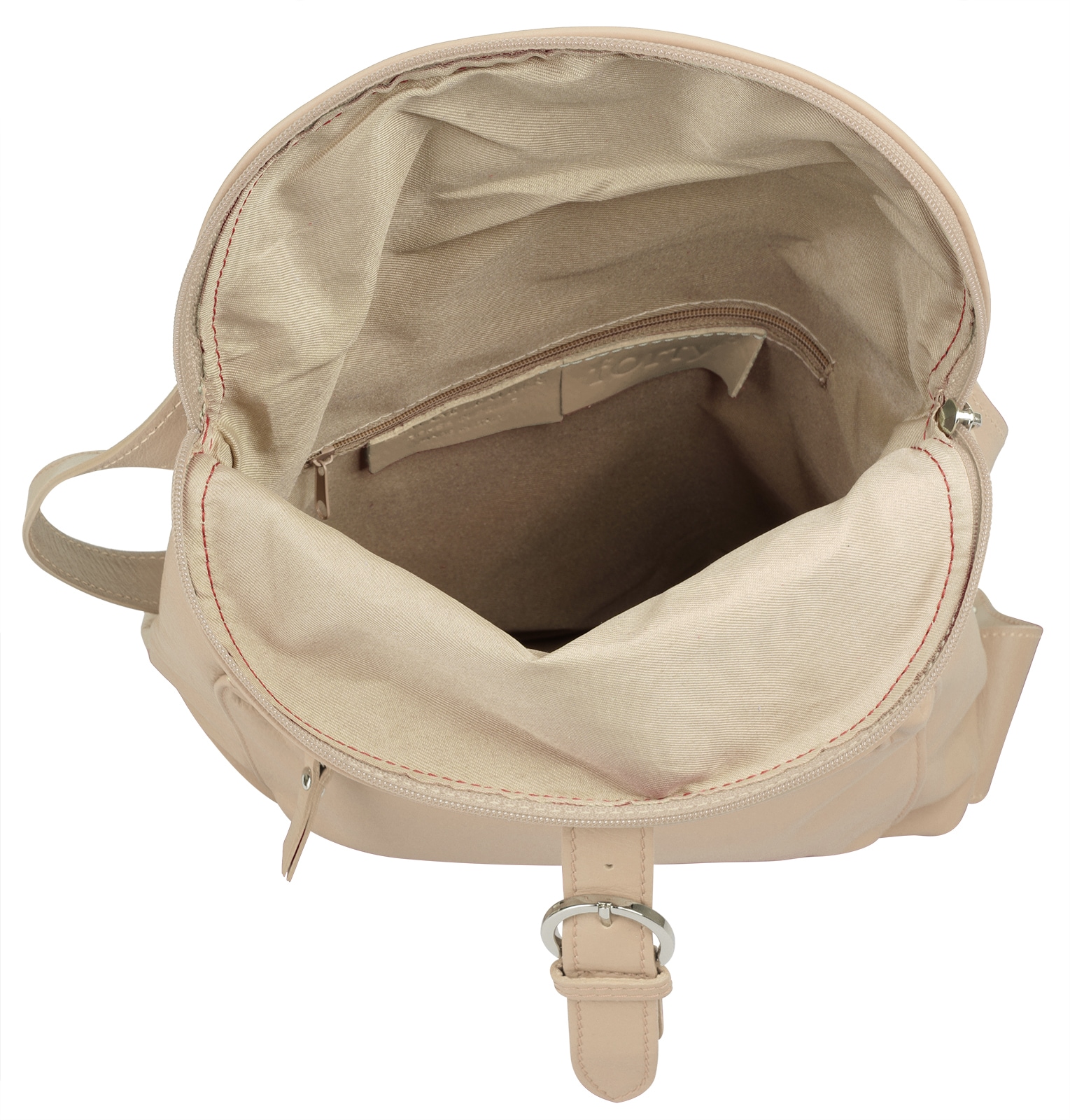 forty° Cityrucksack echt Leder, Made in Italy