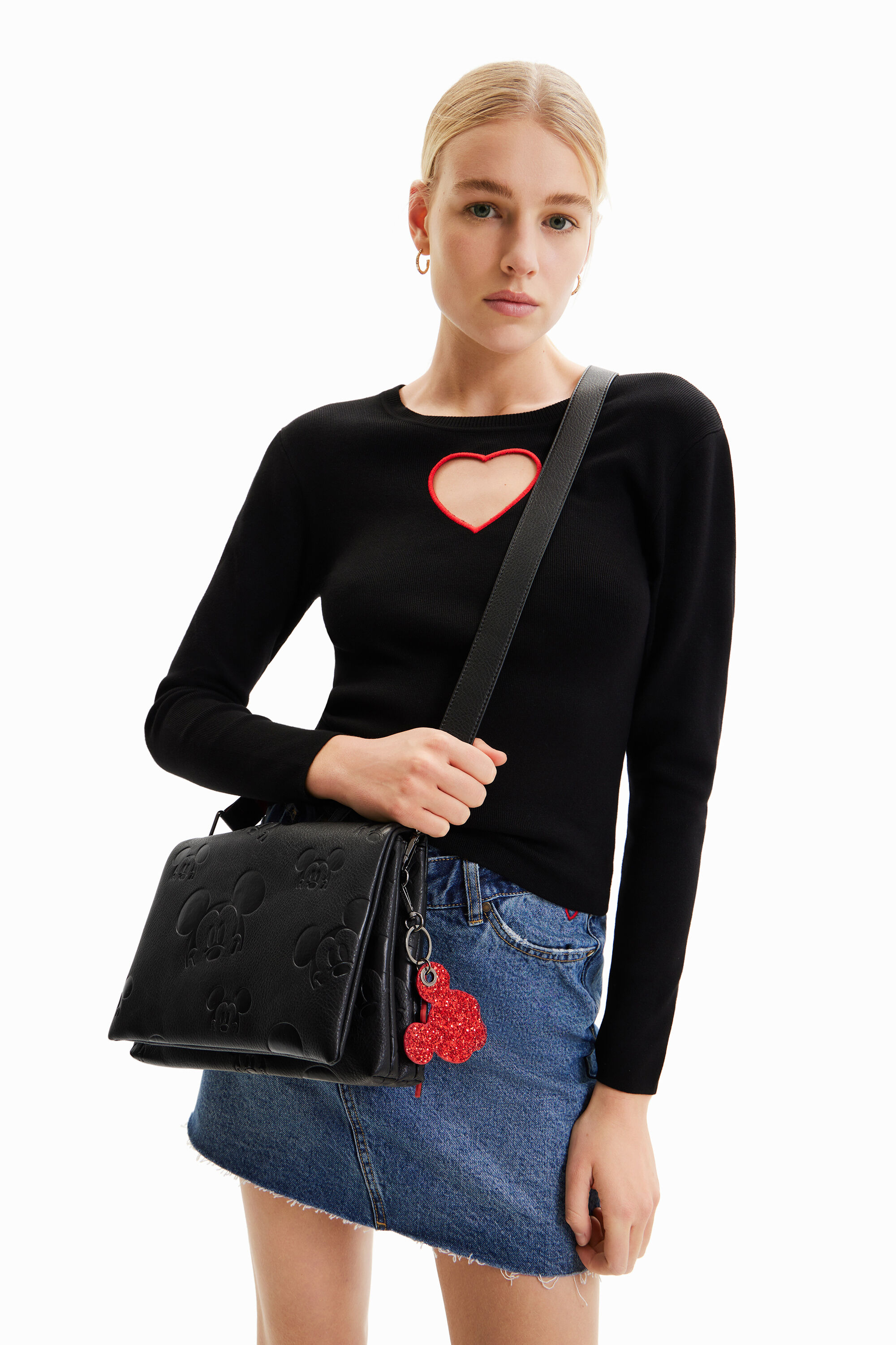 Sac à bandoulière moyen Mickey Mouse