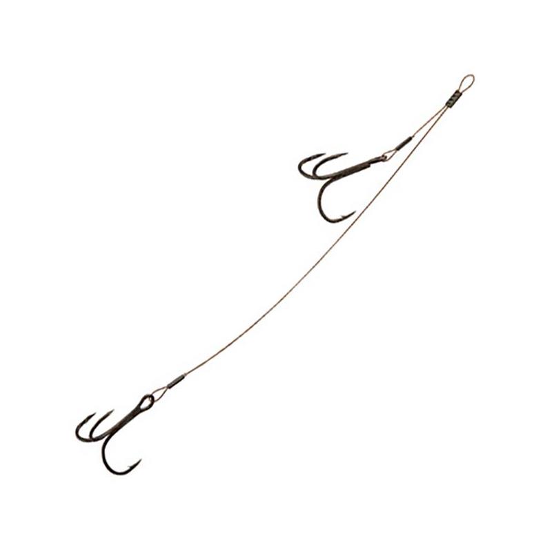 Bas De Ligne Fox Rage 49 Strand Double Stingers