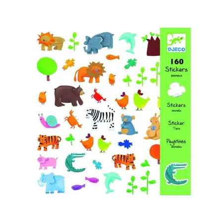 Djeco Sticker: Tiere