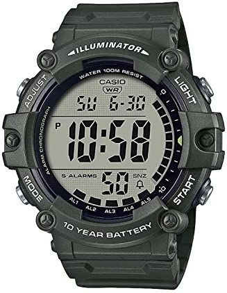 Casio - AE-1500WHX-3AVCF - Sporthorloge - Groen - 100 M Waterbestendig