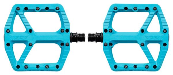 Paire de Pédales Plates SDG Comp Bleu Turquoise