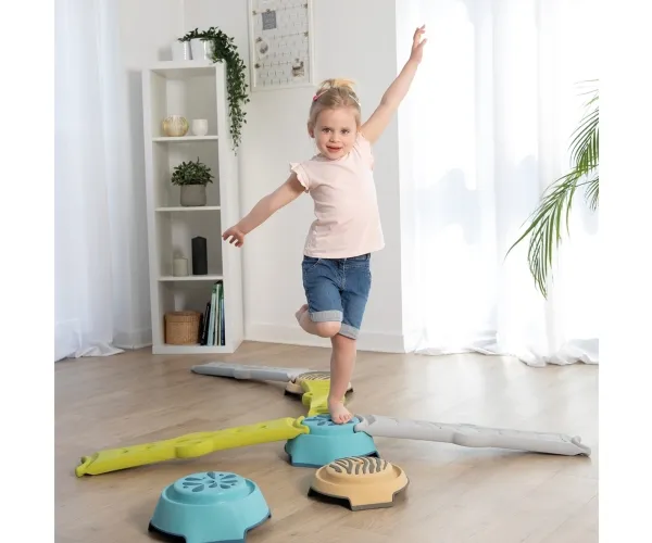 Smoby Adventure Balance Course, 2 År, 6 År, Plast, Flerfarvet