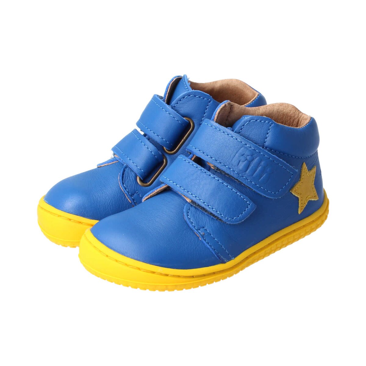 3013-24 electricblue CHAMELIION nappa leather velcro Weite/M