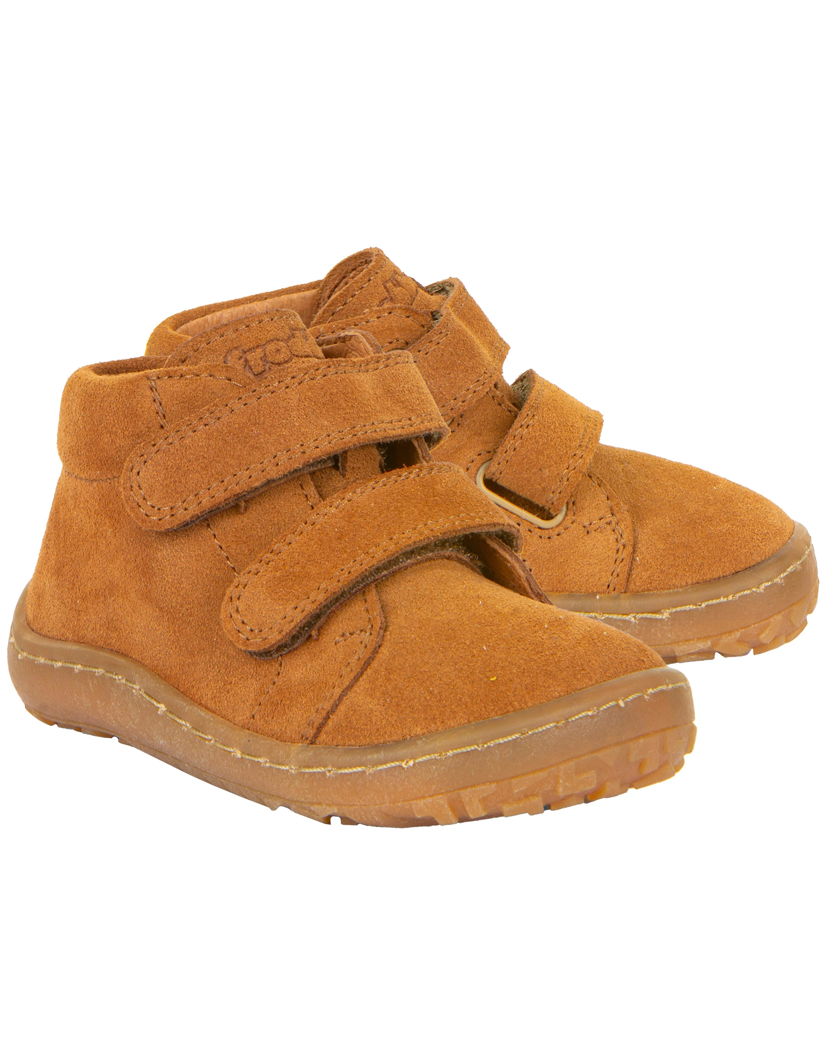 Klett-Lauflernschuhe BAREFOOT FIRST STEP in cognac