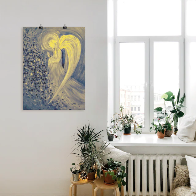 Artland Poster »Engel der Nacht« Religion 1 Stk. tlg. als Leinwandbild, Poster, Wandaufkleber in verschied. Grössen