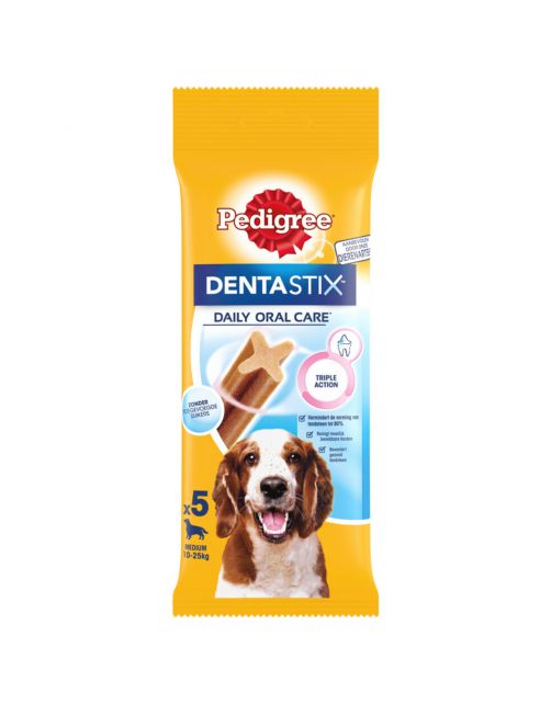 Pedigree Dentastix Medium Single 5-Pack - Hondensnacks - 128 g