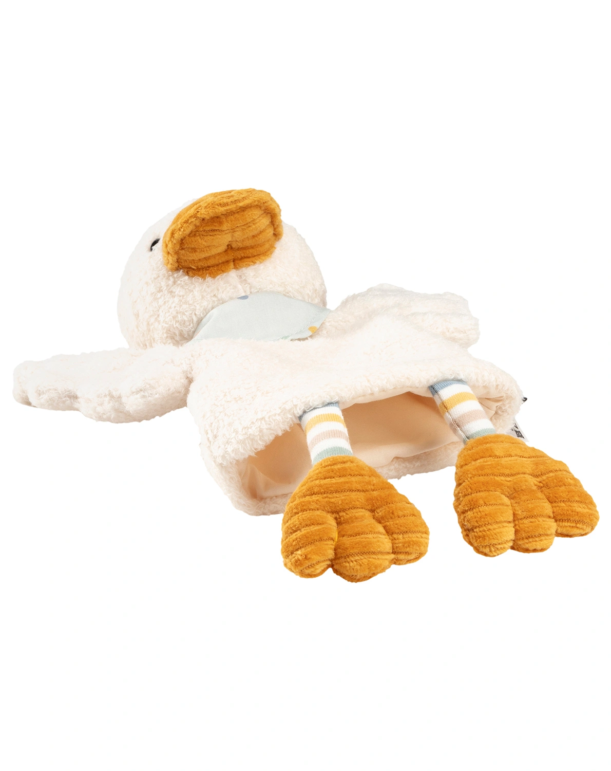 Kinder-Handpuppe EDDA ENTE in ecru