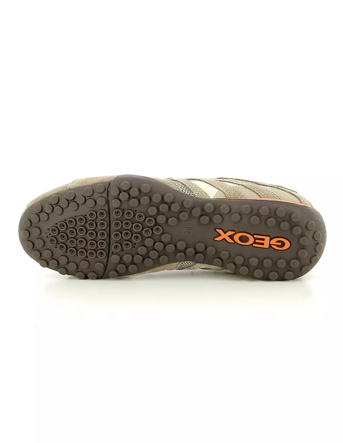 GEOX U4207L - Baskets Beigeorange