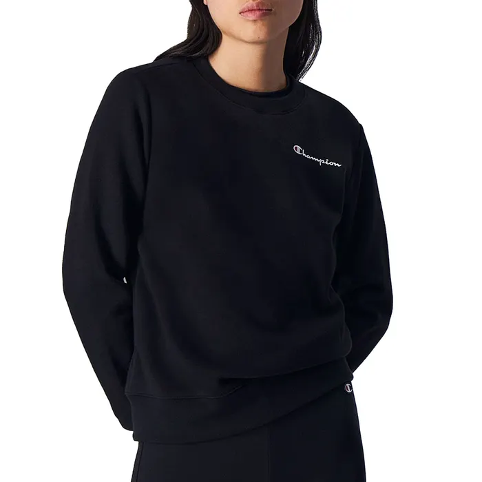 Champion Script Logo Crewneck Fleece Sweater Dames