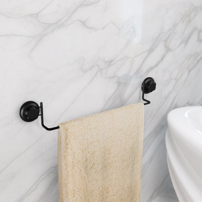 Porte serviettes à ventouses Bestlock Black noir