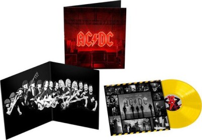 Ac Dc - Power Up - Transparent Yellow - Vinyl Lp