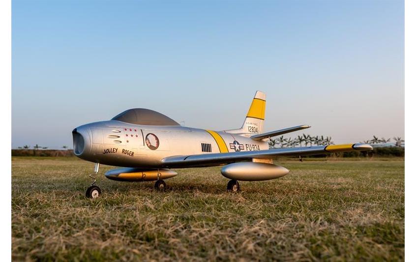 Impeller Jet F86 Sabre 64 mm Vector-Stabi PNP<br>Semi-Scale EDF Jet mit 12-Blatt Impeller